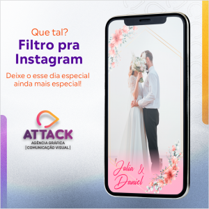 FILTRO INSTAGRAM (CASAMENTO, FORMATURA, ANIVERSÁRIO)  DIGITAL    